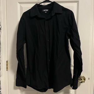 APT 9 Black Button Down Shirt